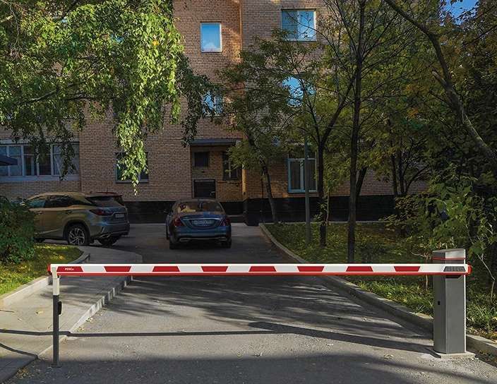 Шлагбаум GS04, жилой комплекс, Москва