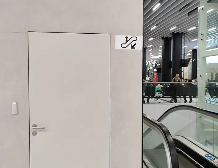 Мультиформатный считыватель IR19, международный аэропорт Толмачево, Новосибирск