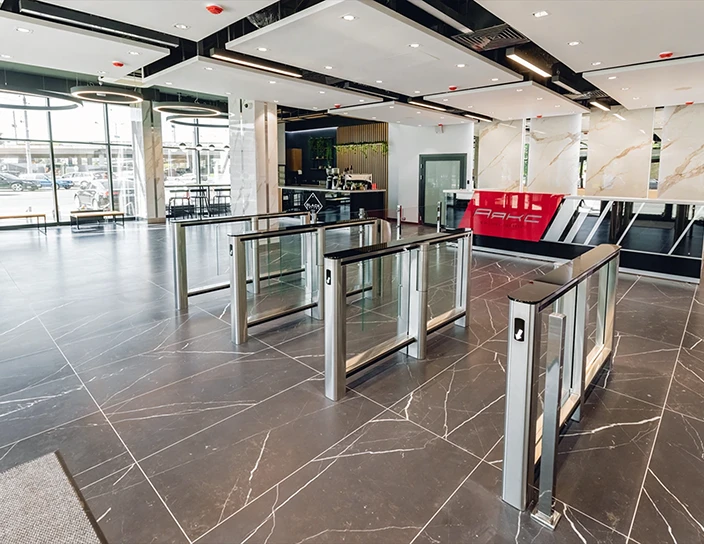 Скоростные проходы ST-01, бизнес-центр «Аякс», Беларусь