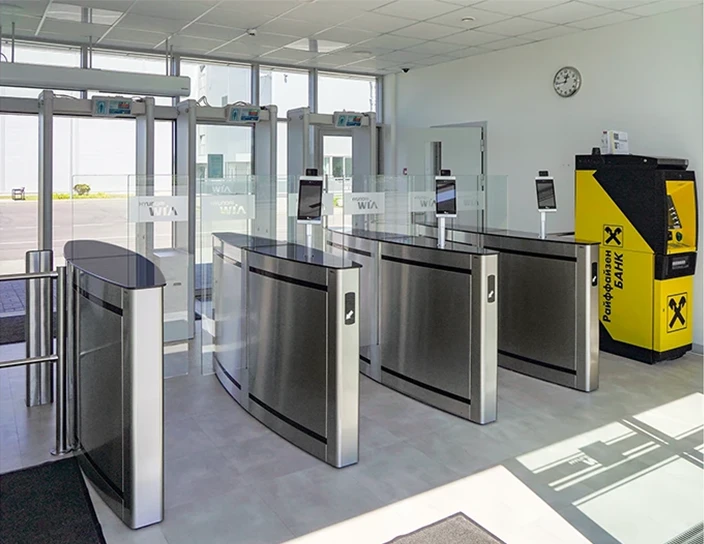 Скоростные проходы ST-02, картоприемник IC05, завод Hyundai Wia, Санкт-Петербург