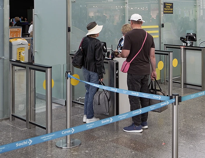 Скоростные проходы ST-11, международный аэропорт Сочи, Адлер