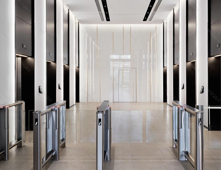 Скоростные проходы ST-01, автоматическая калитка WMD-06, апарт-отель YES Technopark, Москва