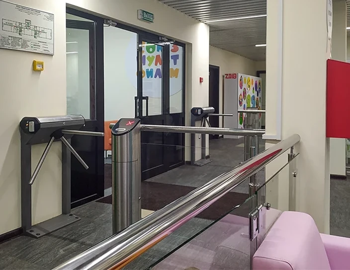 Электронные проходные KT02, киностудия «Союзмультфильм», Москва