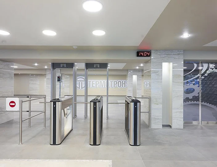 Электронные проходные KT05, ограждения серии BH, «Термотрон-Завод», Брянск