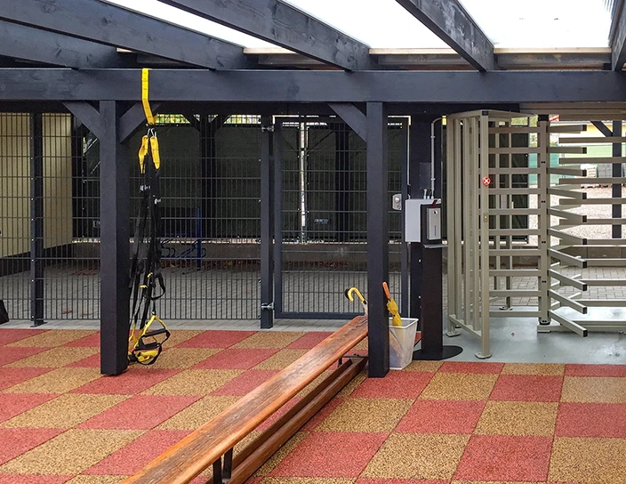 Полноростовый роторный турникет RTD-15, фитнес-центр Fitness&Gesundheit, Германия