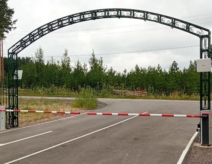 Шлагбаумы GS04, фитнес-клуб Opera Fitness, Тюмень