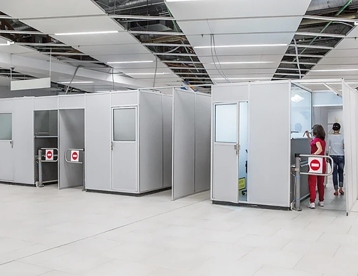 Калитка полуавтоматическая WHD-05, Аэропорт Толмачёво, Новосибирск