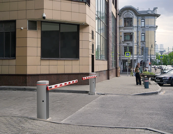 Шлагбаумы GS04, бизнес-центр Capital Tower, Москва