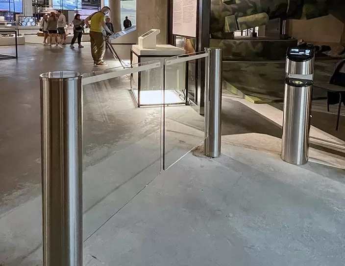 Автоматические калитки WMD-06, музей Военно-морской славы, Кронштадт