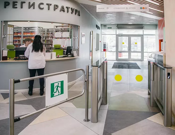 Скоростной проход ST-01, роддом № 10, Санкт-Петербург