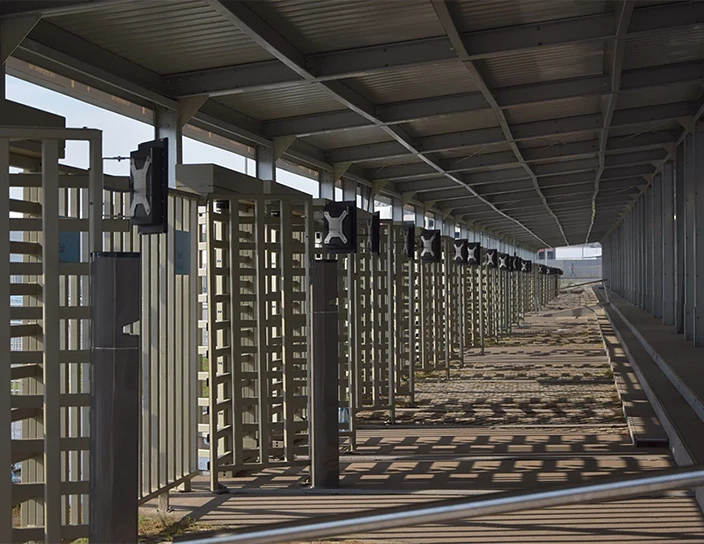 Полноростовый роторный турникет RTD-15, стадион Спартак, Москва