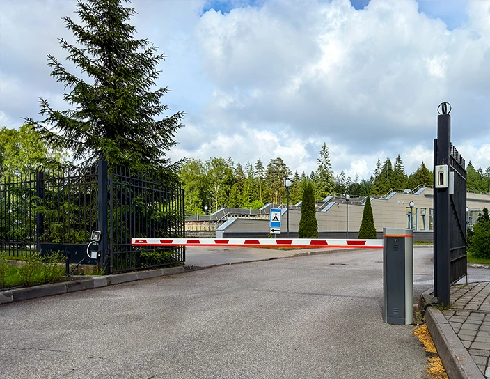 Шлагбаум GS04, отель «Репинский курорт», Санкт-Петербург