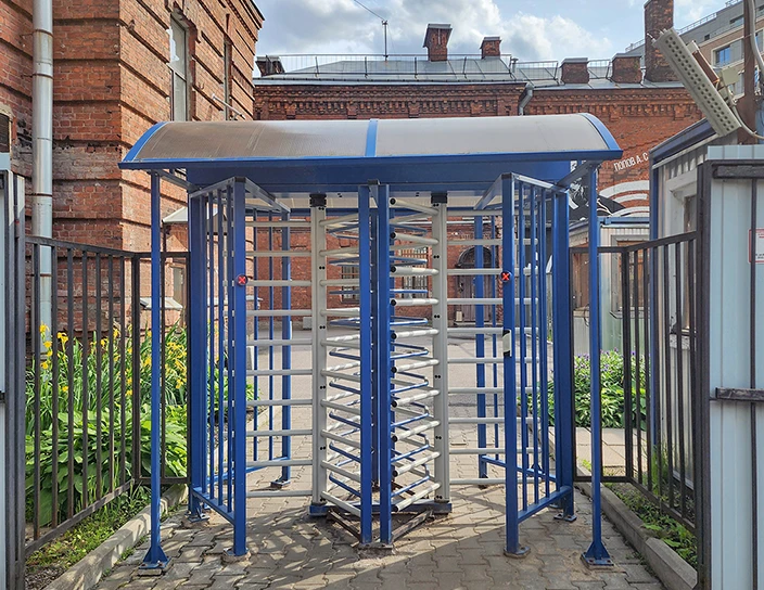 Полноростовый роторный турникет RTD-20, ЛЭТИ, Санкт-Петербург