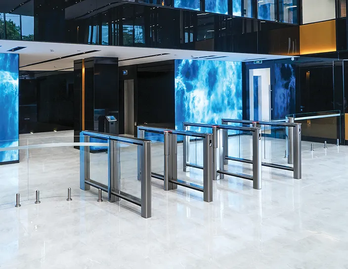 Скоростные проходы ST-01, бизнес-центр «Сенатор», Санкт-Петербург