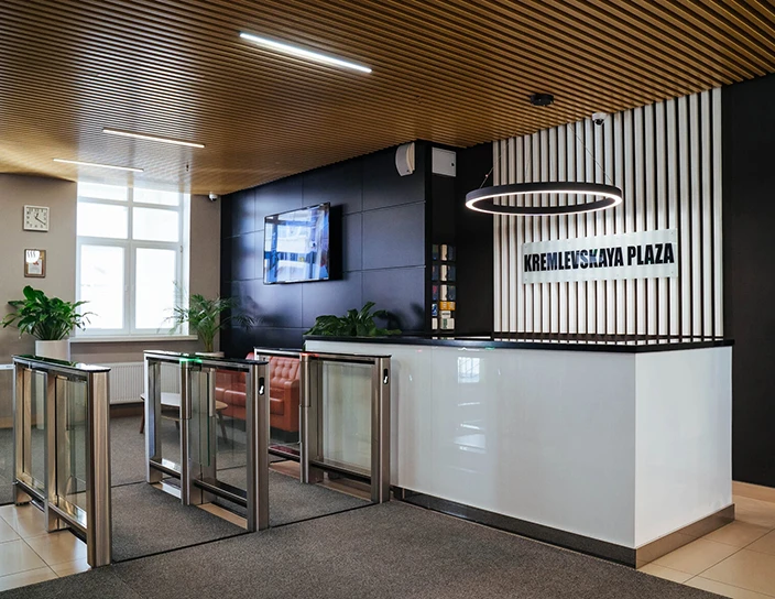 Скоростные проходы ST-01, бизнес-центр «Кремлевская Плаза», Казань