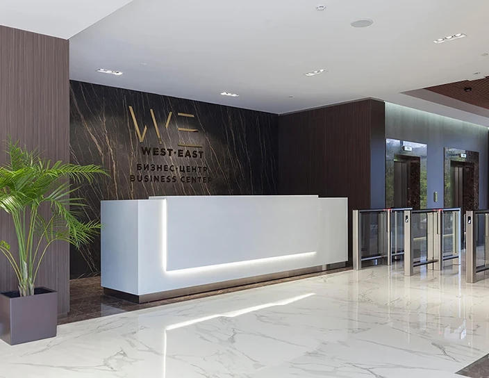 Скоростные проходы ST-01, бизнес-центр West East, Москва