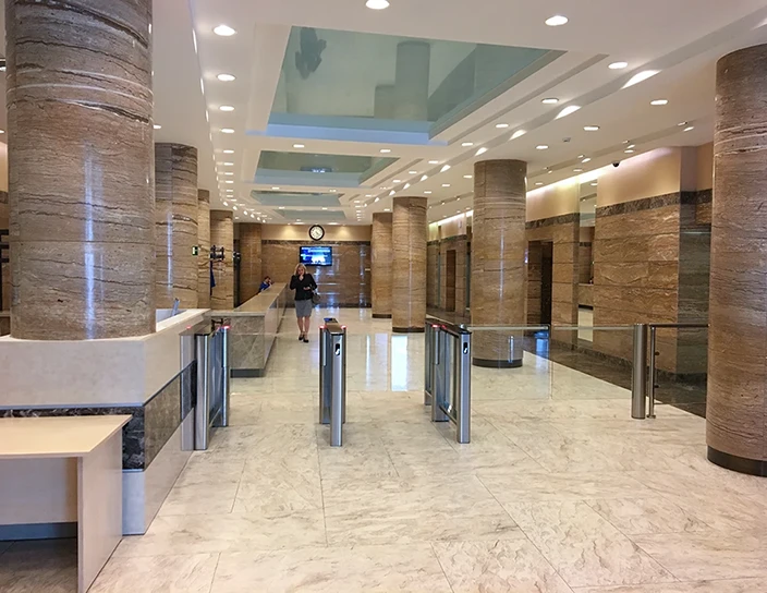 Скоростные проходы ST-01, калитки WMD-06, административное здание, Приморский край