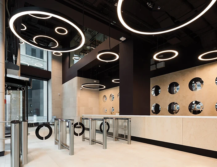 Скоростные проходы ST-01, коворкинг SOK, Москва