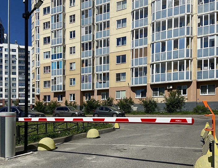 Шлагбаум GS04, ЖК «Лахта», Санкт-Петербург