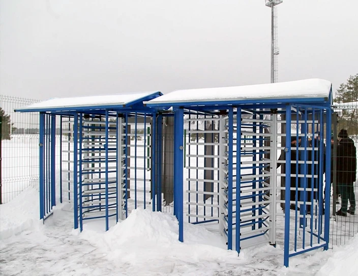 Полноростовые роторные турникеты RTD-20, спортплощадка «Футбольное поле», Калуга
