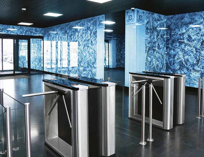 Тумбовые турникеты- триподы TTD-03.1, «Зима», Санкт-Петербург