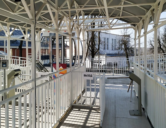 Турникет-трипод TTR-04CW, Лопатинский парк, Смоленск