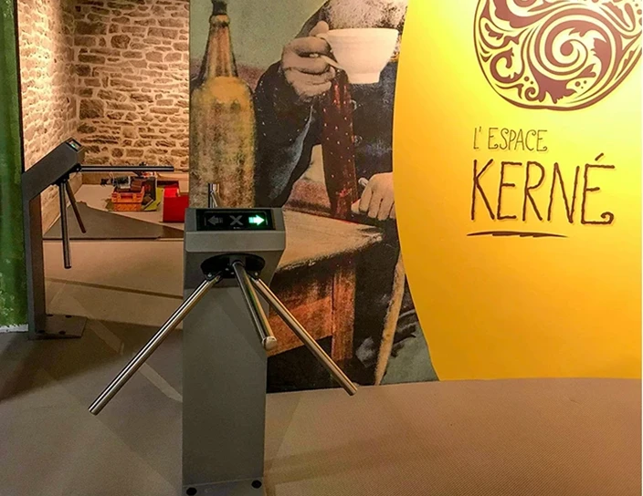 Турникет-трипод TTR-07, музей сидра, Франция