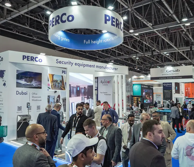 PERCo на международной выставке Intersec Dubai 2025