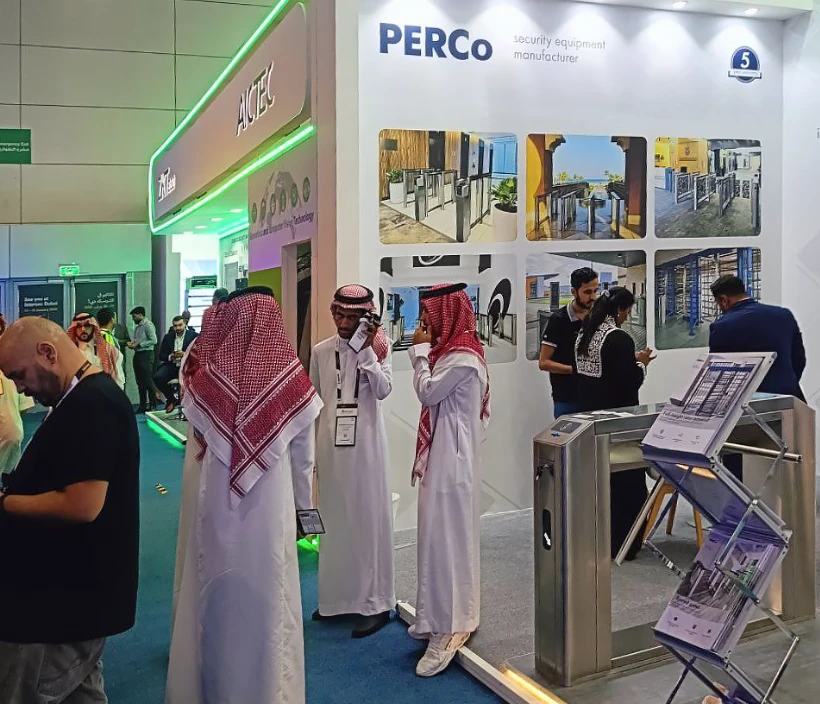 PERCo на международной выставке Intersec Saudi Arabia 2024