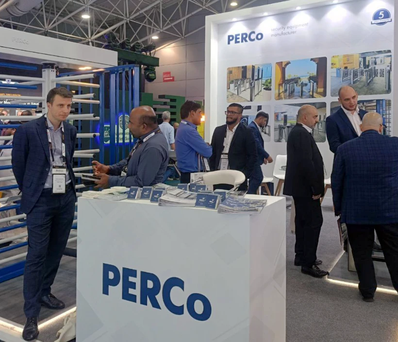 PERCo на международной выставке Intersec Saudi Arabia 2024