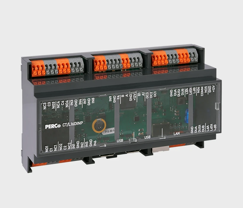 Расширение линейки универсальных контроллеров PERCo